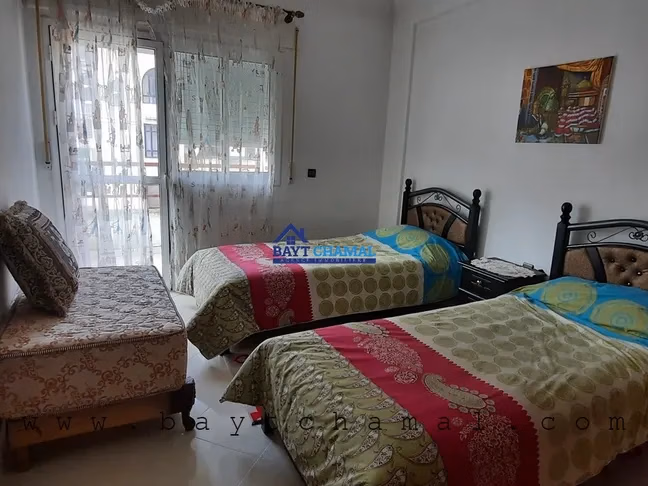 Apartamento de 3 Habitaciones en Alquiler en Tánger - Iberia, 110 m² Apartamento de 3 Habitaciones en Alquiler en Tánger - Iberia, 110 m²