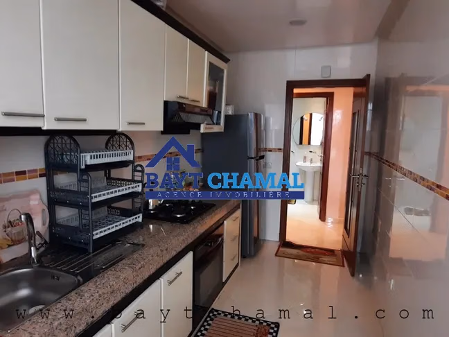 Apartamento espacioso en alquiler en el corazón de Tánger - 3 habitaciones