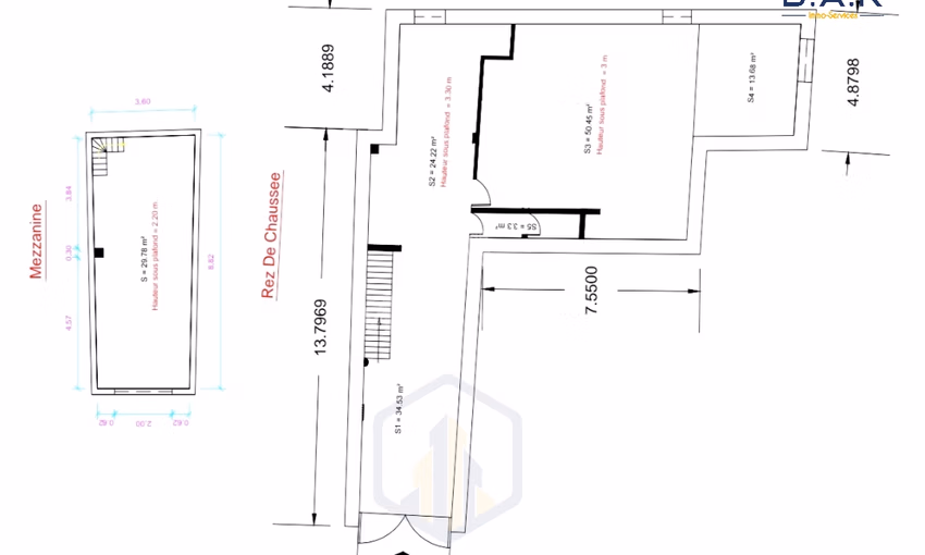 Local commercial à vendre Local commercial à vendre