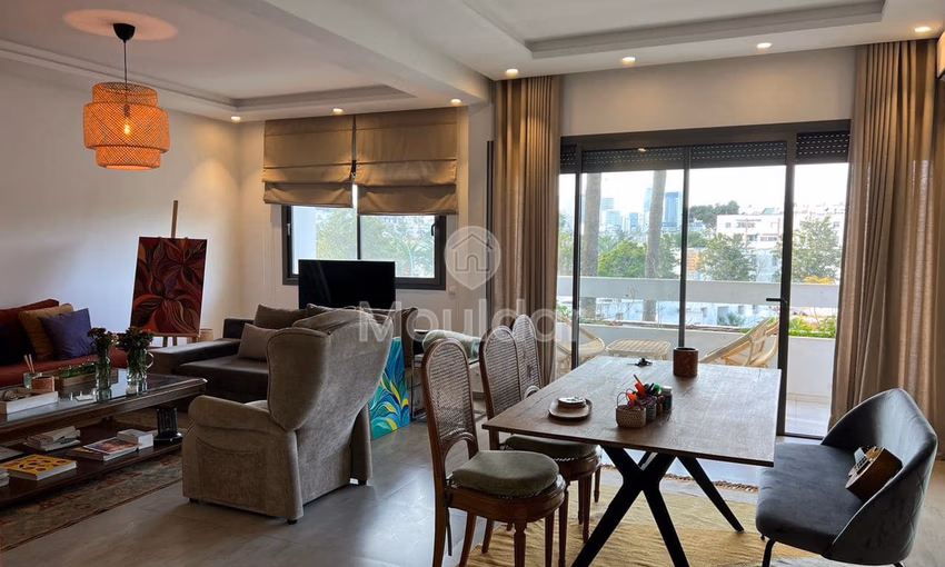 Beautiful apartment for sale in Casablanca, C.I.L - 160 m², 3 bedrooms.