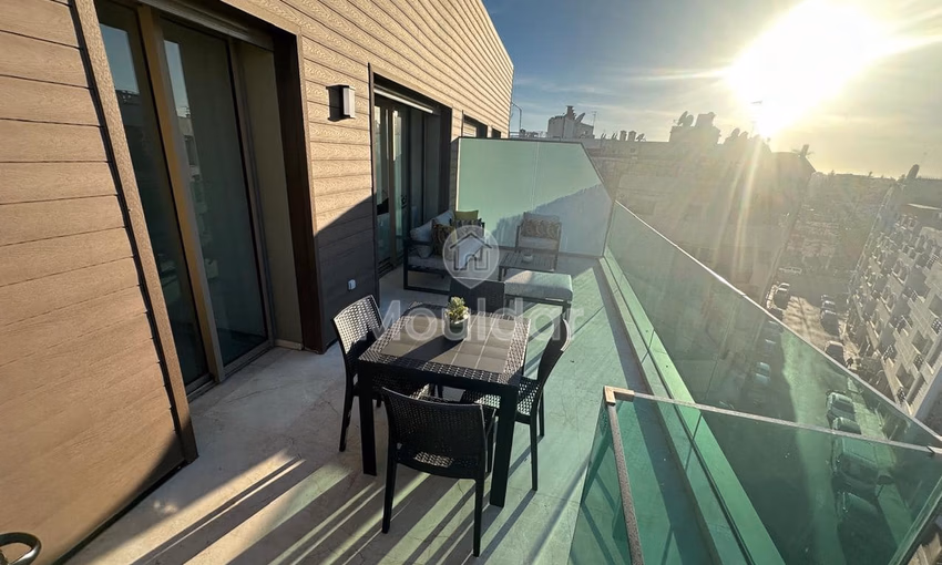 Apartamento en alquiler - 2 habitaciones - 80 m² - Triángulo de Oro, Casablanca Apartamento en alquiler - 2 habitaciones - 80 m² - Triángulo de Oro, Casablanca