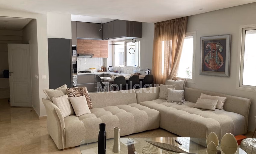 Apartamento en alquiler en Casablanca, Racine, 2 habitaciones, 95 m².