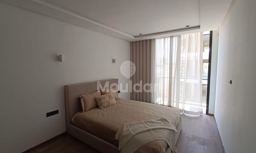 شقة للإيجار - 110 م²، غرفتان، مزرعة بريتون، الدار البيضاء