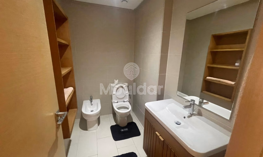 Apartamento en alquiler - 3 habitaciones, 140 m², Casablanca Finance City Apartamento en alquiler - 3 habitaciones, 140 m², Casablanca Finance City