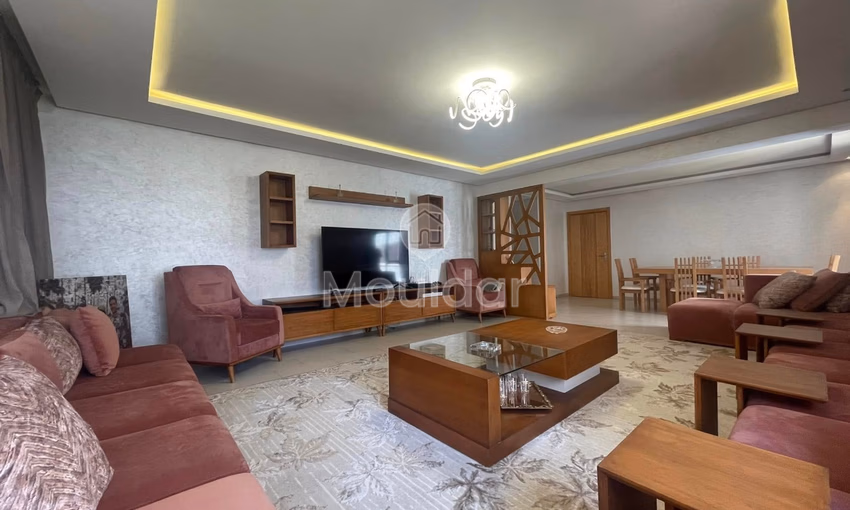 Apartamento en alquiler - 3 habitaciones, 140 m², Casablanca Finance City Apartamento en alquiler - 3 habitaciones, 140 m², Casablanca Finance City