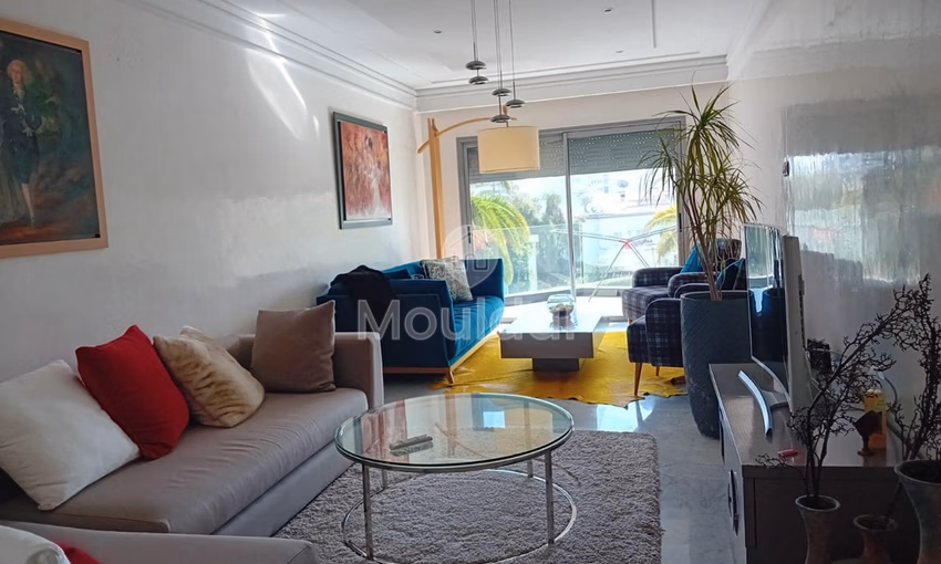 شقة للإيجار - 2 غرف، 100م²، بالم، الدار البيضاء شقة للإيجار - 2 غرف، 100م²، بالم، الدار البيضاء