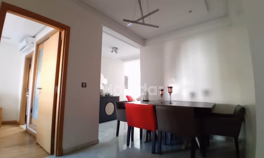 شقة للإيجار - 2 غرف، 100م²، بالم، الدار البيضاء شقة للإيجار - 2 غرف، 100م²، بالم، الدار البيضاء