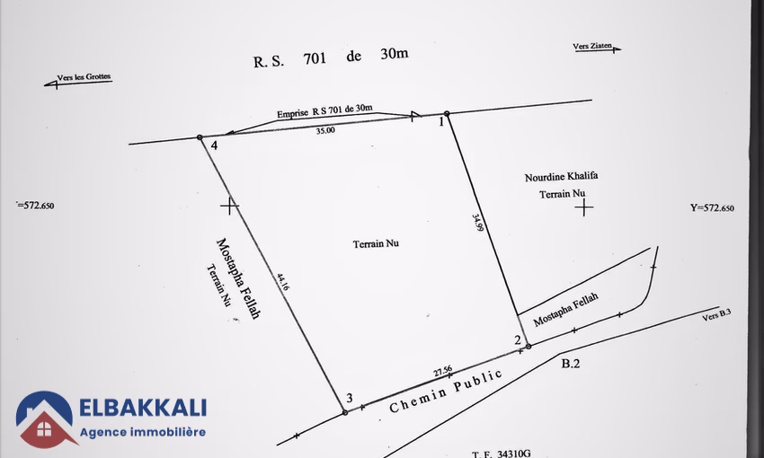 Terrain titré à vendre Terrain titré à vendre