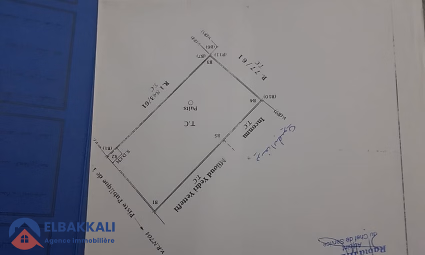 Titled land for sale for villa construction Titled land for sale for villa construction