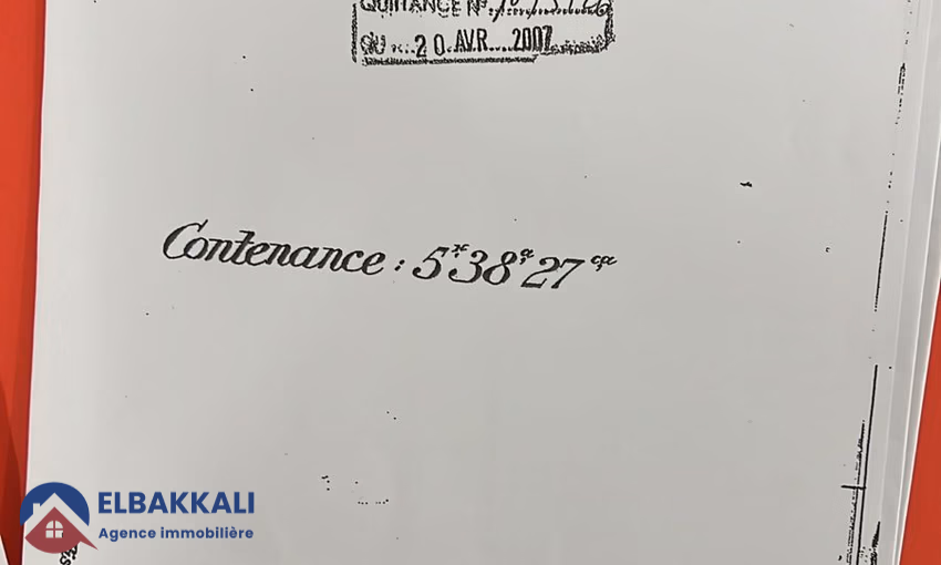Titled land for sale for villa construction