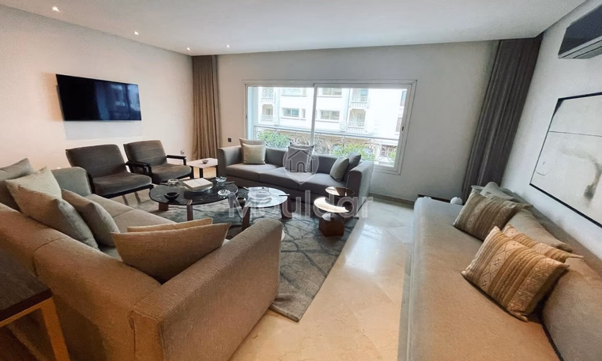 Apartamento en alquiler - 4 habitaciones, 290m², Racine, Casablanca Apartamento en alquiler - 4 habitaciones, 290m², Racine, Casablanca