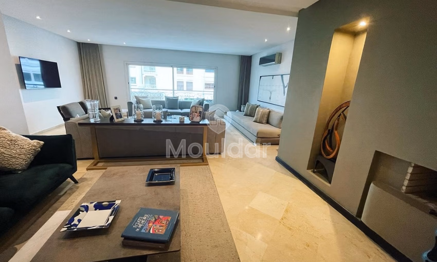 Apartamento en alquiler - 4 habitaciones, 290m², Racine, Casablanca Apartamento en alquiler - 4 habitaciones, 290m², Racine, Casablanca