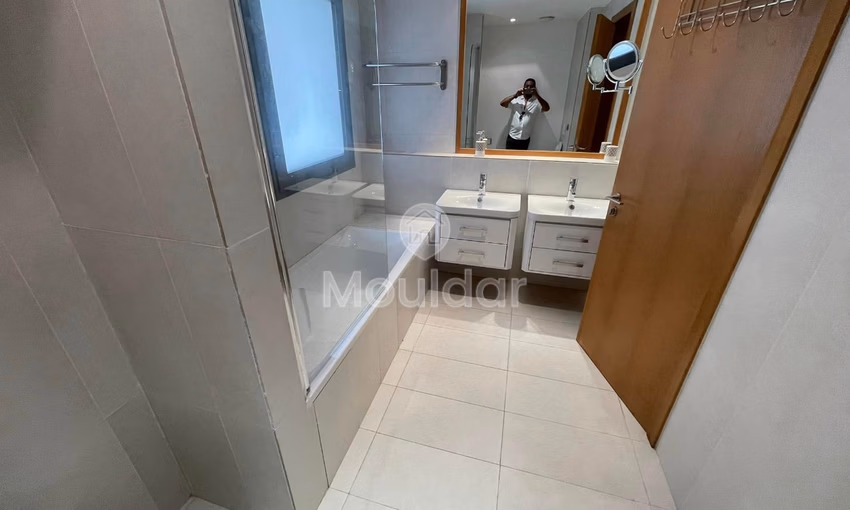 Apartamento en alquiler - 2 habitaciones, 127 m², Casablanca Finance City