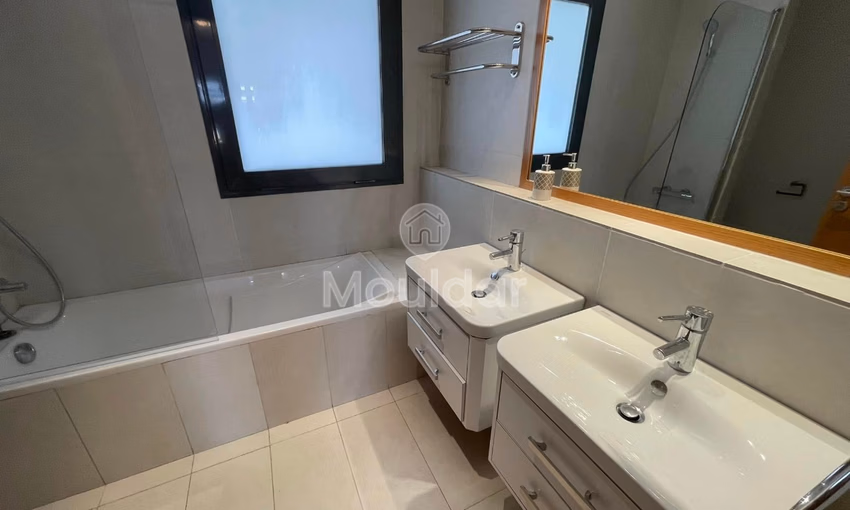 Apartamento en alquiler - 2 habitaciones, 127 m², Casablanca Finance City