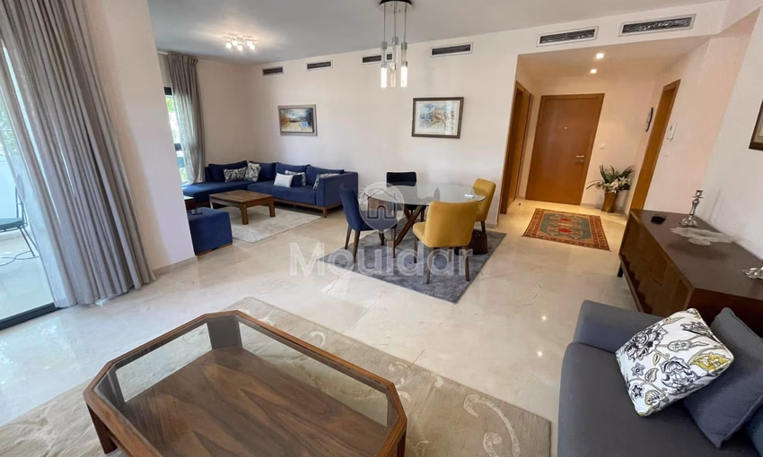 Apartamento en alquiler - 2 habitaciones, 127 m², Casablanca Finance City