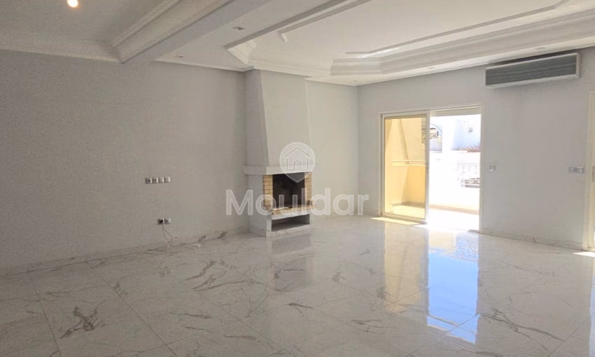 Apartment for rent, 5 bedrooms, Golden Triangle, Casablanca, 269m².