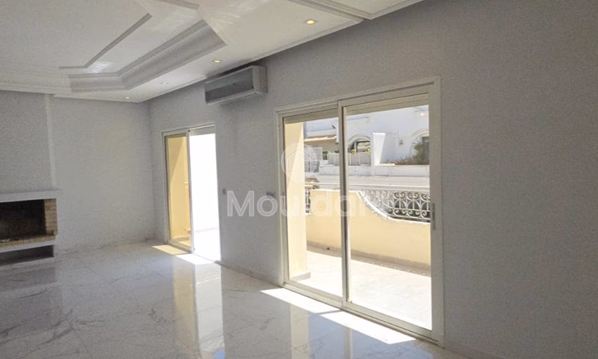 Apartment for rent, 5 bedrooms, Golden Triangle, Casablanca, 269m².
