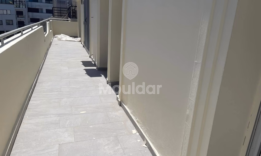 Apartment for rent, 5 bedrooms, Golden Triangle, Casablanca, 269m².