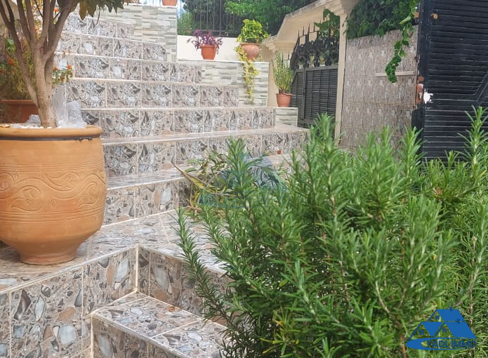 فيلا للبيع مع تراس و طابقين