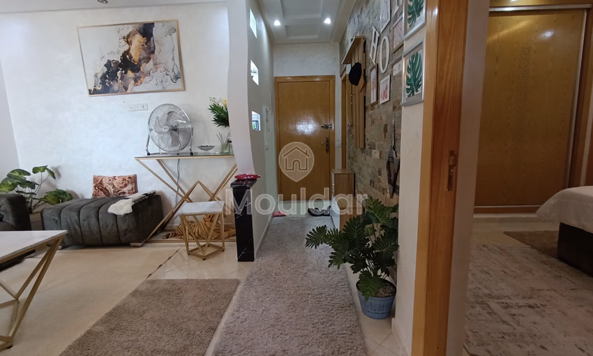 Appartement à Louer : 2 Chambres à Kénitra, 90m² Charmant