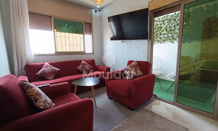 Appartement à Louer : 2 Chambres à Kénitra, 90m² Charmant