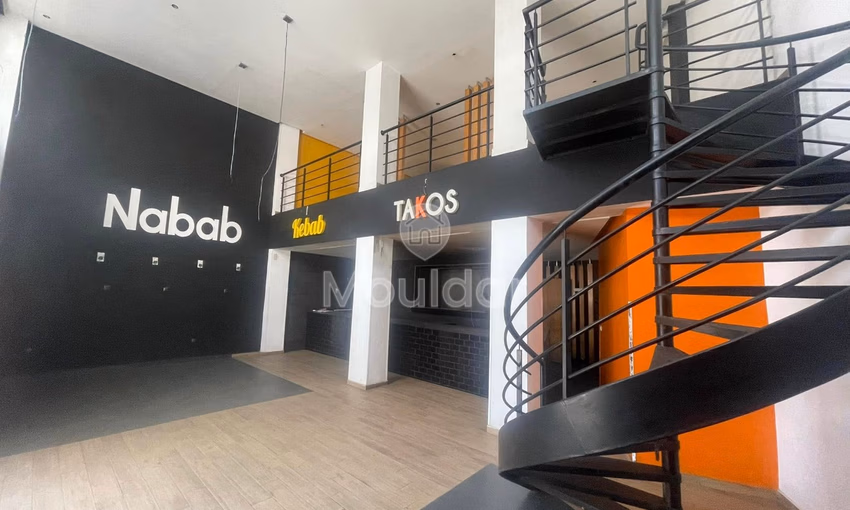 Bien commercial à louer - Casablanca Centre Ville, 120m²