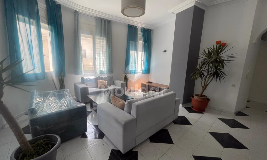 Apartamento en alquiler, 2 habitaciones, 95m², Gauthier, Casablanca.