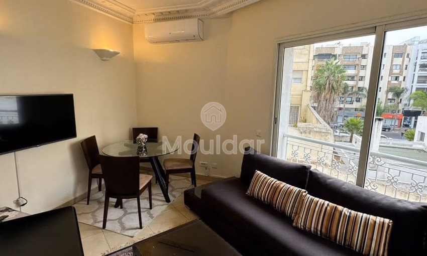 Estudio en alquiler en Casablanca - Racine, 60m², 1 habitación.