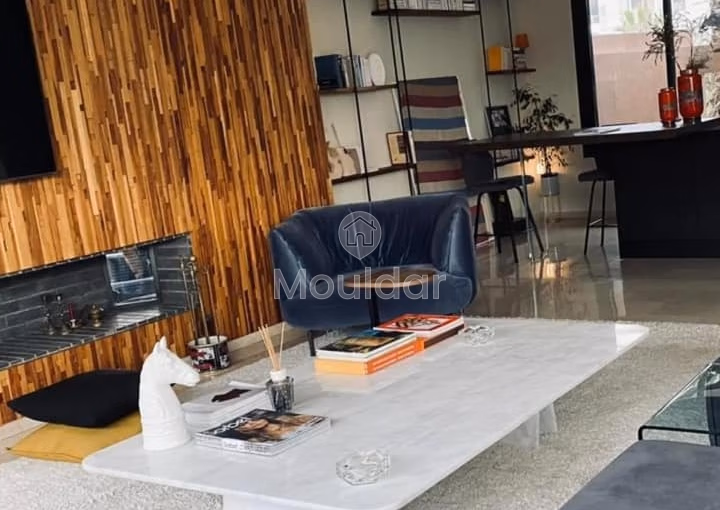 Villa à louer à Dar Bouazza, 4 chambres, 360 m².