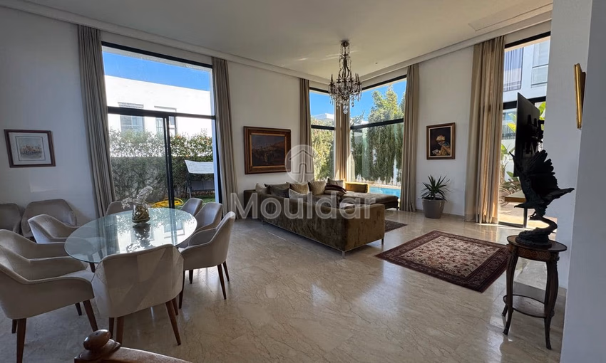 Villa for rent in Dar Bouazza - 4 bedrooms, 1 floor