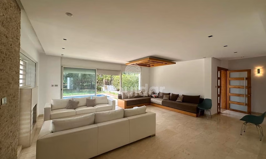 Villa for Rent - 5 Bedrooms in Bouskoura, Green Town Villa for Rent - 5 Bedrooms in Bouskoura, Green Town