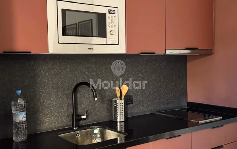 Estudio en alquiler con terraza en el primer piso