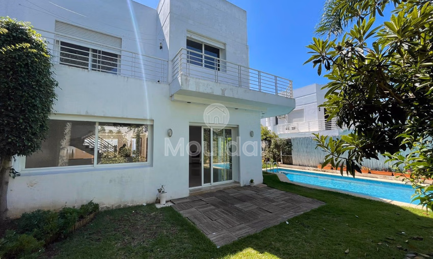 Villa en alquiler en Casablanca, California - 4 habitaciones, 350 m² habitables.