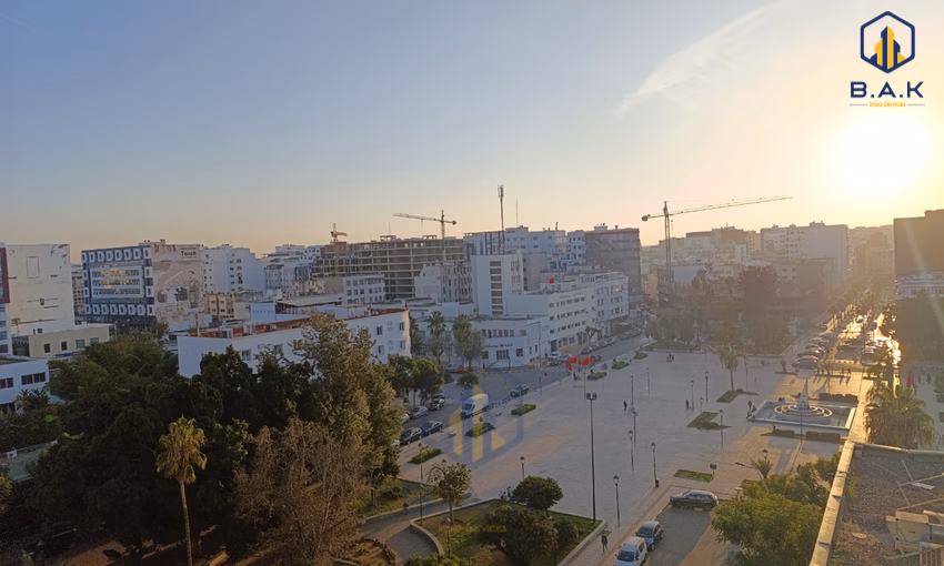 شقة للإيجار مع تراس في الطابق السابع