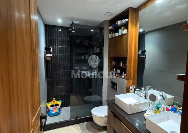 Apartamento en alquiler - 3 habitaciones, 120 m², Casablanca Finance City Apartamento en alquiler - 3 habitaciones, 120 m², Casablanca Finance City