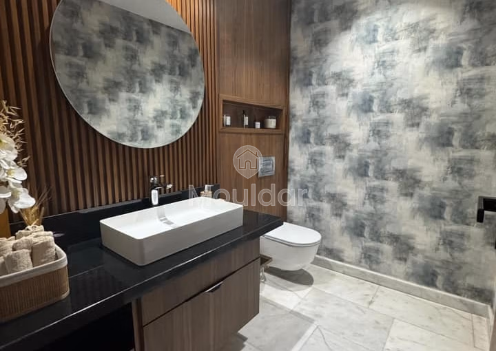 Apartamento en alquiler - 3 habitaciones, 120 m², Casablanca Finance City Apartamento en alquiler - 3 habitaciones, 120 m², Casablanca Finance City