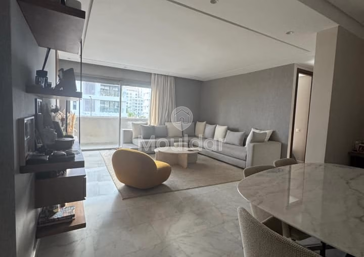 Apartamento en alquiler - 3 habitaciones, 120 m², Casablanca Finance City