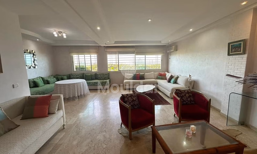 Apartamento en alquiler, 2 habitaciones, 110m², Aïn Diab, Casablanca.