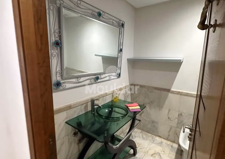 Apartamento en alquiler, 2 habitaciones, 110m², Aïn Diab, Casablanca.