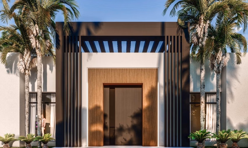 Villa nuova in vendita con piscina