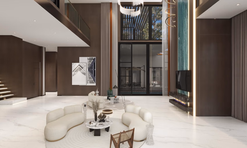 Villa nuova in vendita con piscina