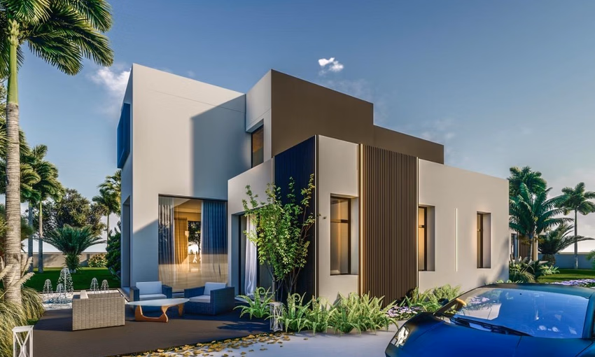 Villa nuova in vendita con piscina