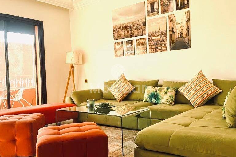 Charmantes Appartement zur Vermietung in Guéliz, Marrakech - 81m² - view 2