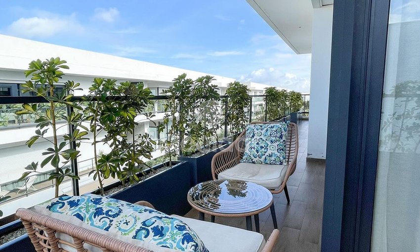 Wohnung zur Vermietung in Dar Bouazza: 2 komfortable Schlafzimmer - view 5