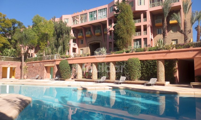 Appartamento moderno a Marrakech: 2 camere da letto in affitto - view 8