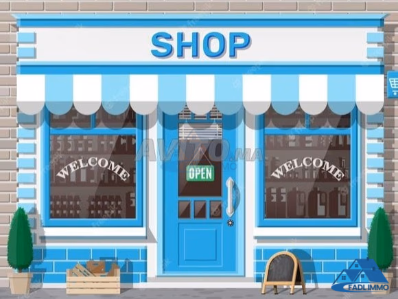  Magasin à louer au centre ville KENITRA