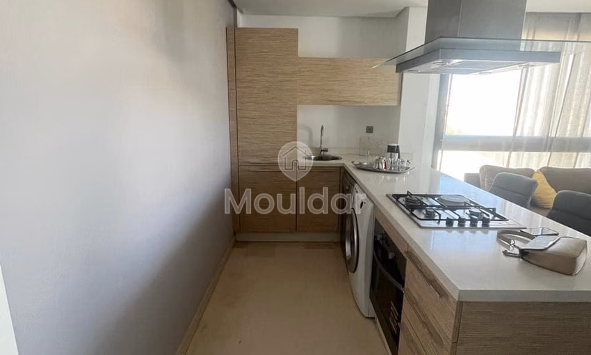 Studio à louer à Aïn Diab, Casablanca - 70m², 1 chambre. Studio à louer à Aïn Diab, Casablanca - 70m², 1 chambre.