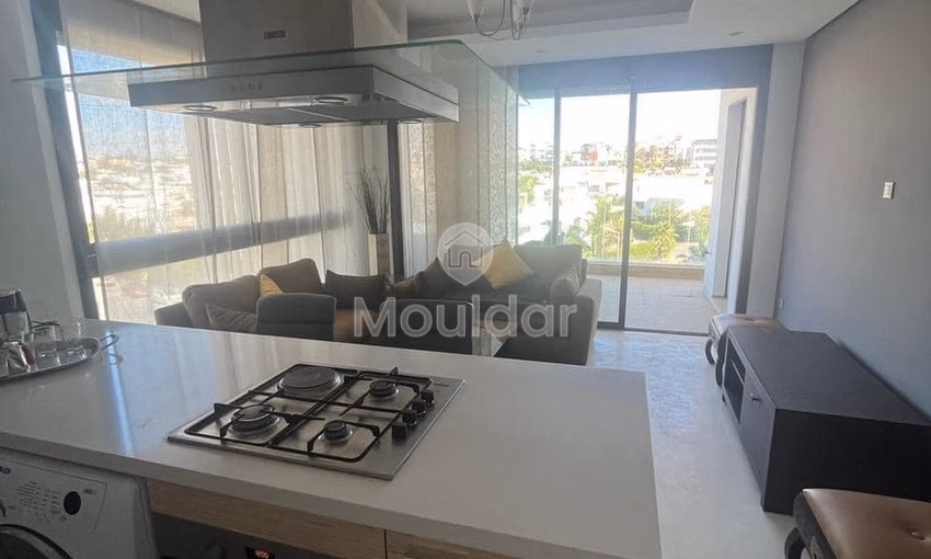 Studio à louer à Aïn Diab, Casablanca - 70m², 1 chambre. Studio à louer à Aïn Diab, Casablanca - 70m², 1 chambre.