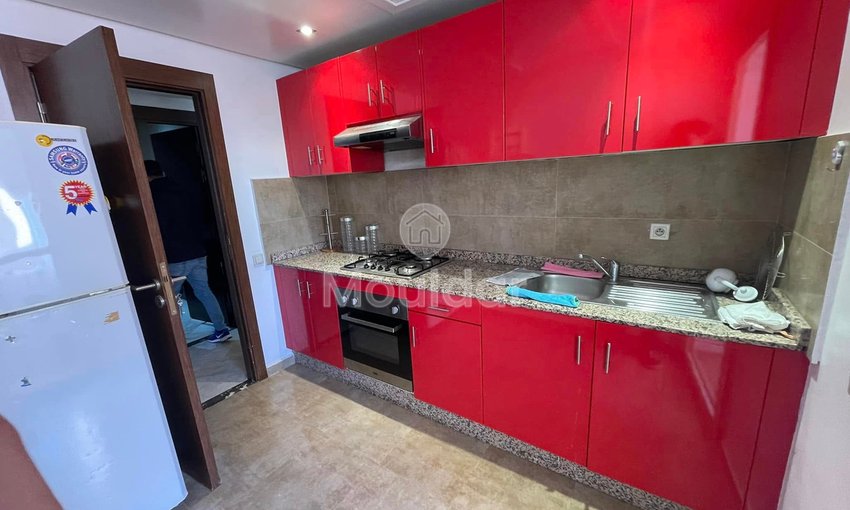 Marrakeş'te Casablanca Yolu üzerinde 2 odalı Şirin Kiralık Daire - view 15