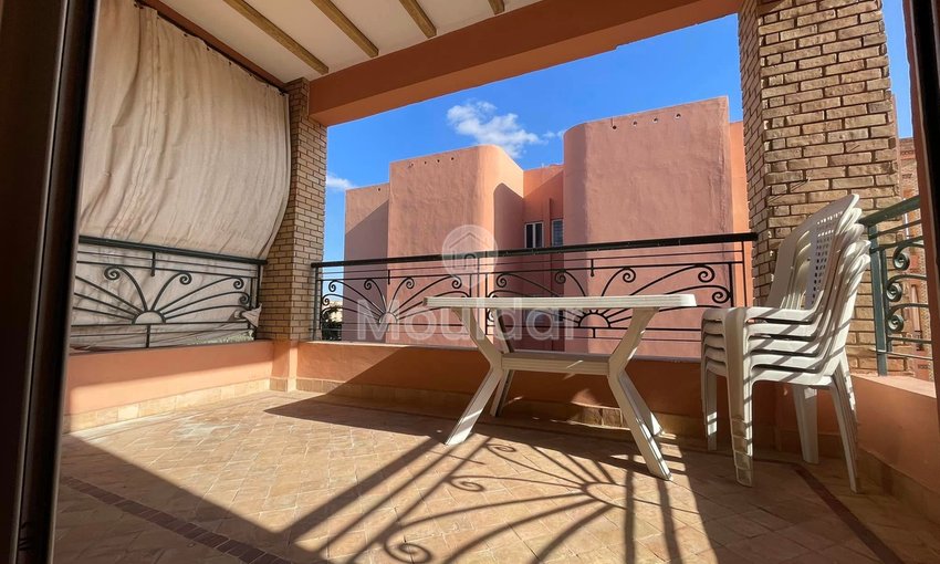 Marrakeş'te Casablanca Yolu üzerinde 2 odalı Şirin Kiralık Daire - view 11